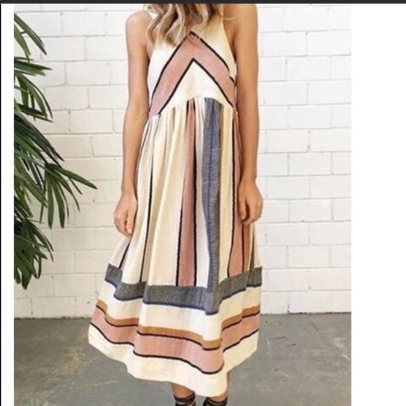 Dresses & Skirts - Striped Summer Dress 🌊☀️